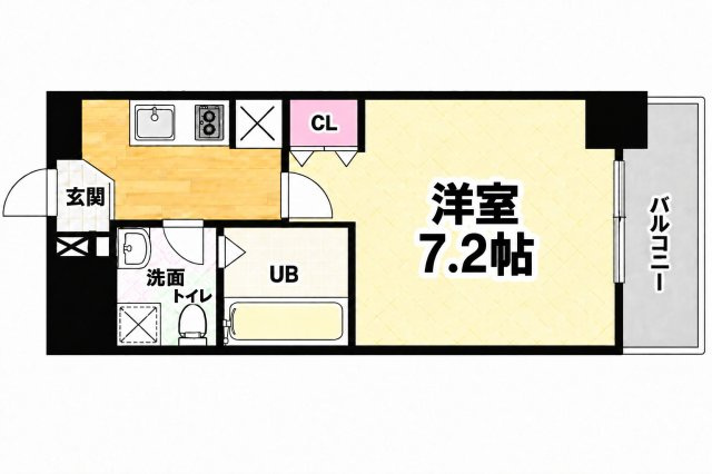 【間取り】 | リヴィアス難波ルーチェ