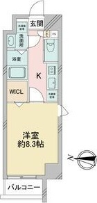 S-FORT堀田通の間取り