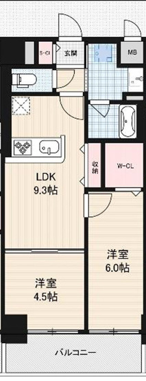 【間取り】 | リアライズ小路駅前