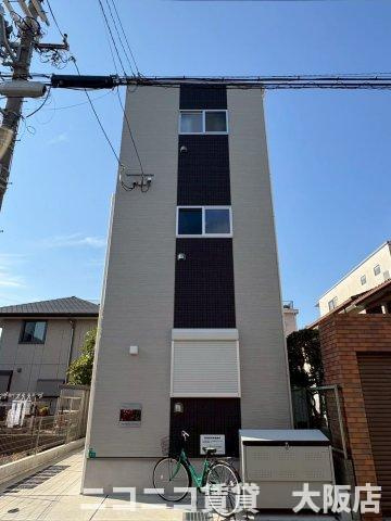 大阪市平野区平野市町１丁目のアパートの外観