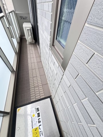 クレールメゾン城東のバルコニー