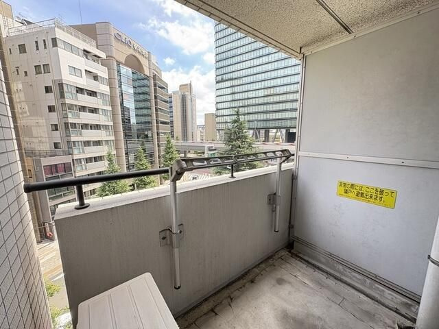 パークハウス渋谷山手のバルコニー