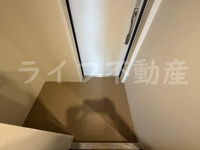 ハイラインⅤの玄関|シンプルで使いやすい玄関です