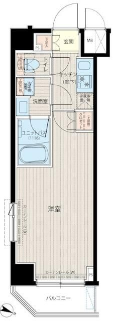 ルーブル中板橋六番館の間取り
