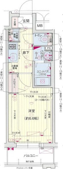 プレサンス千種アイルの間取り