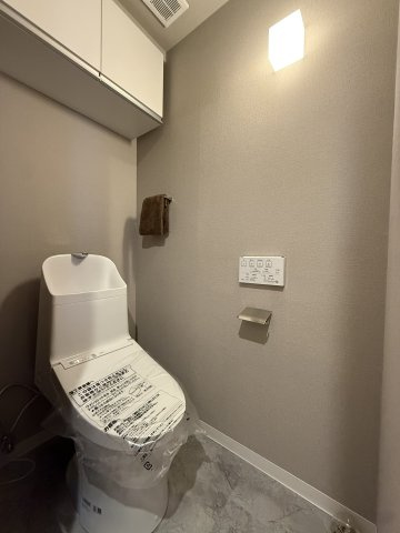エクセルシオール白石のトイレ|落ち着いた色調のトイレです