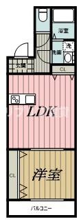 Lyk貝塚の間取り