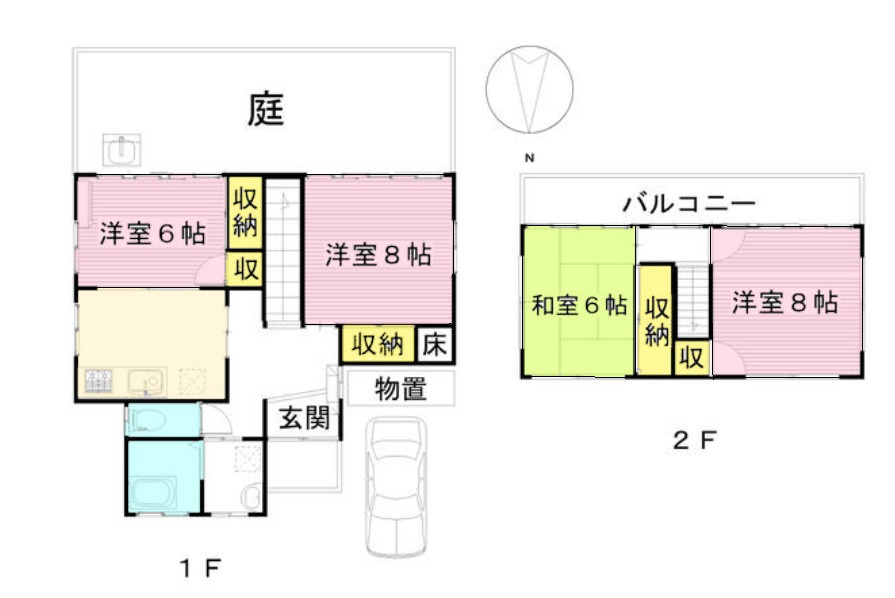 【中古戸建】安中市安中の間取り|■間取り図｜163.74（約49.53坪）　建物面積：78.66（約23.79坪）