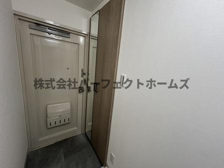 レジデンス長尾谷の玄関|明るい玄関です