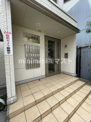 COZY岸里Ⅱのエントランス
