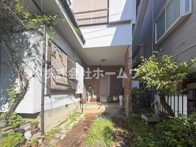 羽村市緑ヶ丘２丁目　中古戸建・売地の庭