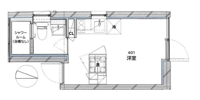 ＣＲＥＡＬ桜台の間取り|間取りです。