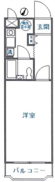エスカイア池袋の間取り