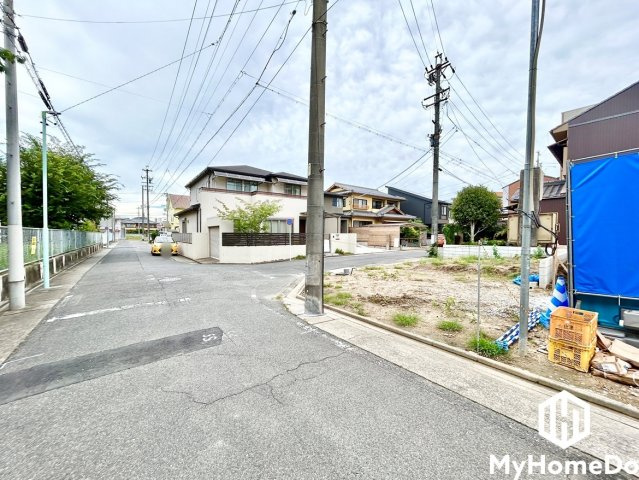 北区大杉町　3期の前面道路含む現地写真