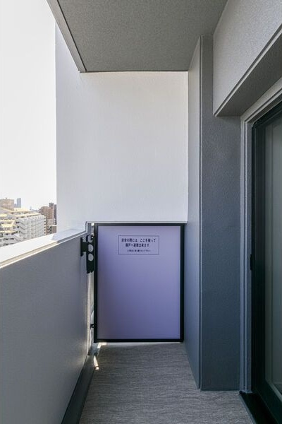 S-RESIDENCE茶屋ヶ坂のバルコニー