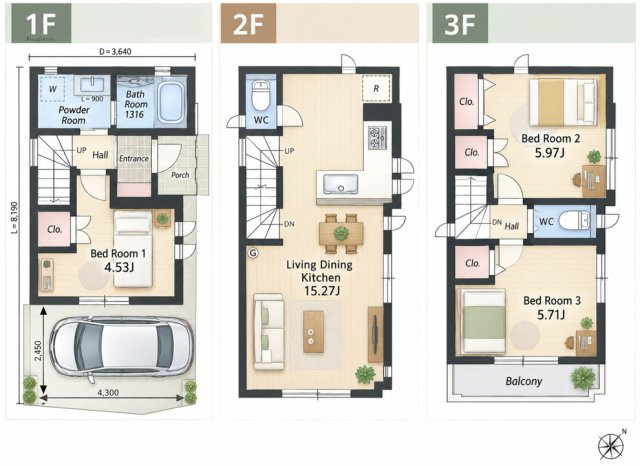【間取り】 | ◆鶴見区小野町　中古戸建◆