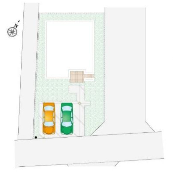 鴻巣市松原3丁目(9区画)7号棟の区画図