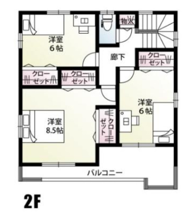 鴻巣市松原3丁目(9区画)7号棟の間取り