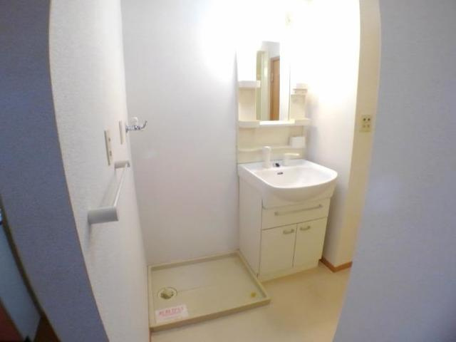 グリーンヒル三城Aの洗面所