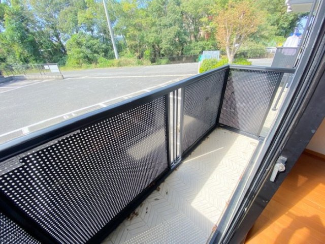 イーストレイクサイドA棟のバルコニー