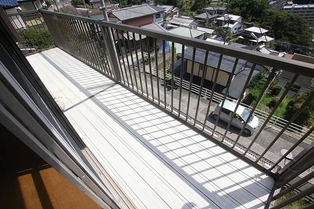 ハワイアンハウス奥田Ⅱのバルコニー