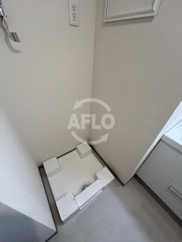 ブランシュ今里　中本小学校区の設備|ブランシュ今里　洗濯機置き場