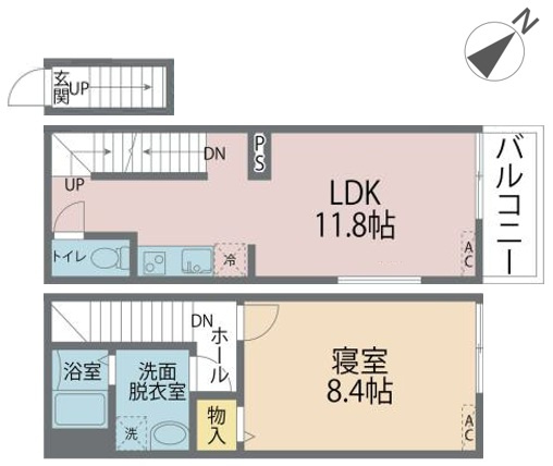 【間取り】 | カインドネス小田急相模原7