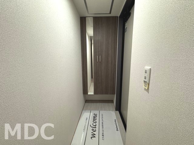 エグレットテラスⅡの玄関
