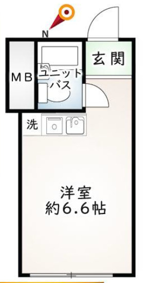 いづみハイツ市ヶ谷の間取り