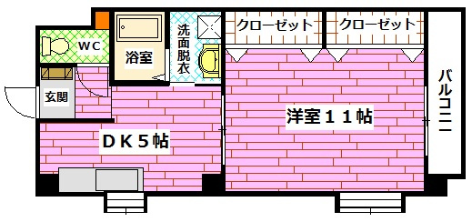 シャトームジカの間取り