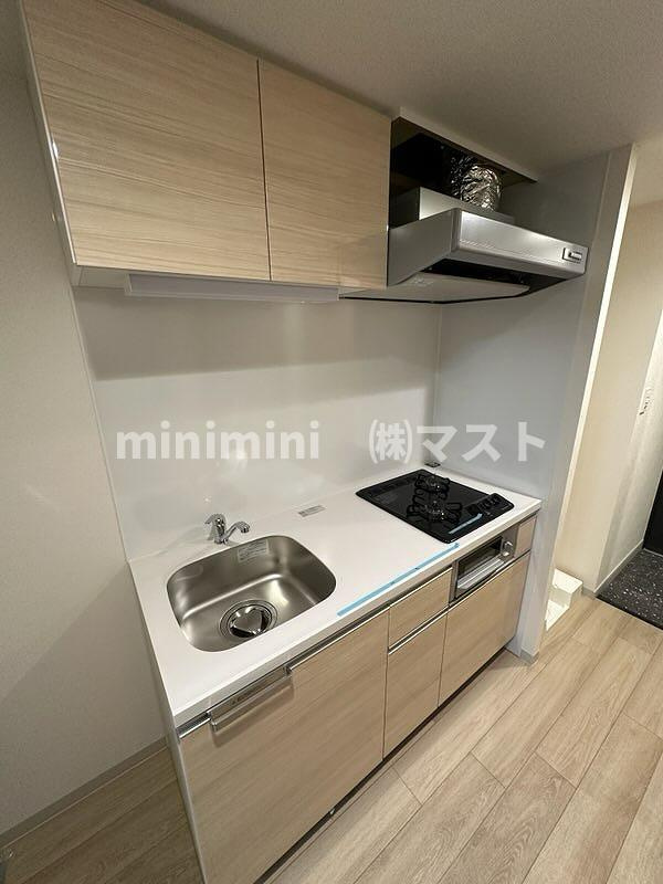 プレサンス堺筋本町エグゼブランのキッチン