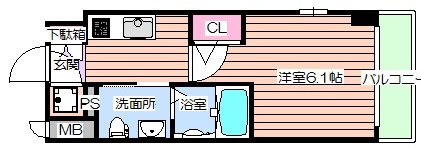【間取り】 | エスリード福島WEST