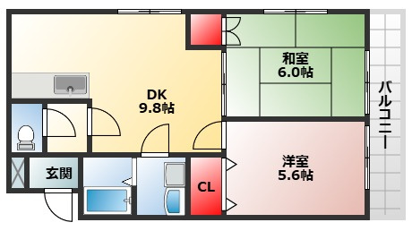【間取り】 | グリーンヒル草部