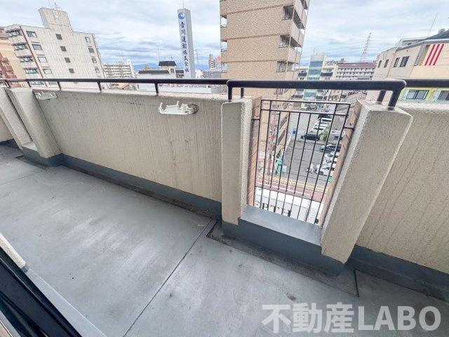 パークハイム住之江のバルコニー