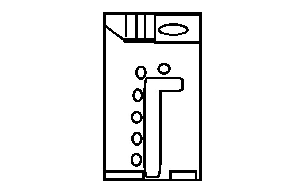 大阪市生野区林寺３丁目の住宅付店舗一部の間取り