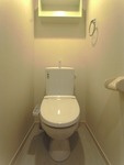 小平市仲町のアパートのトイレ