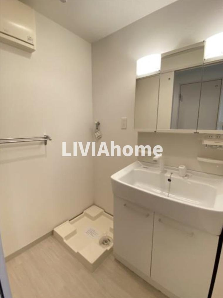 大田区羽田４丁目の賃貸マンションの独立洗面台|同シリーズの参考写真です。実際の設備・内装は現況を優先とさせていただきます。