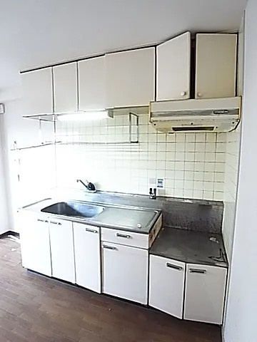 神戸市灘区水道筋６丁目の賃貸マンションのキッチン