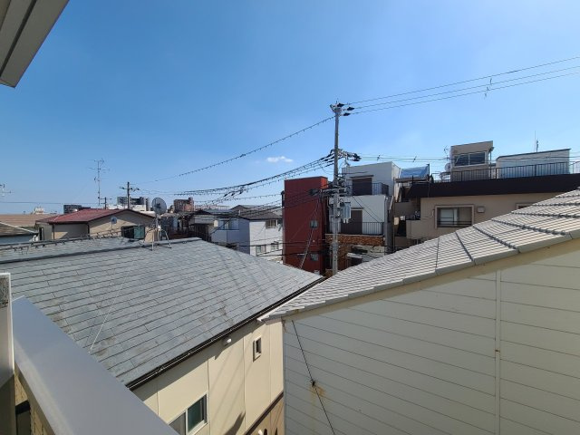 神戸市灘区上河原通１丁目のアパートの展望