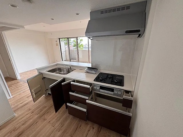 神戸市東灘区御影山手１丁目の賃貸マンションのキッチン