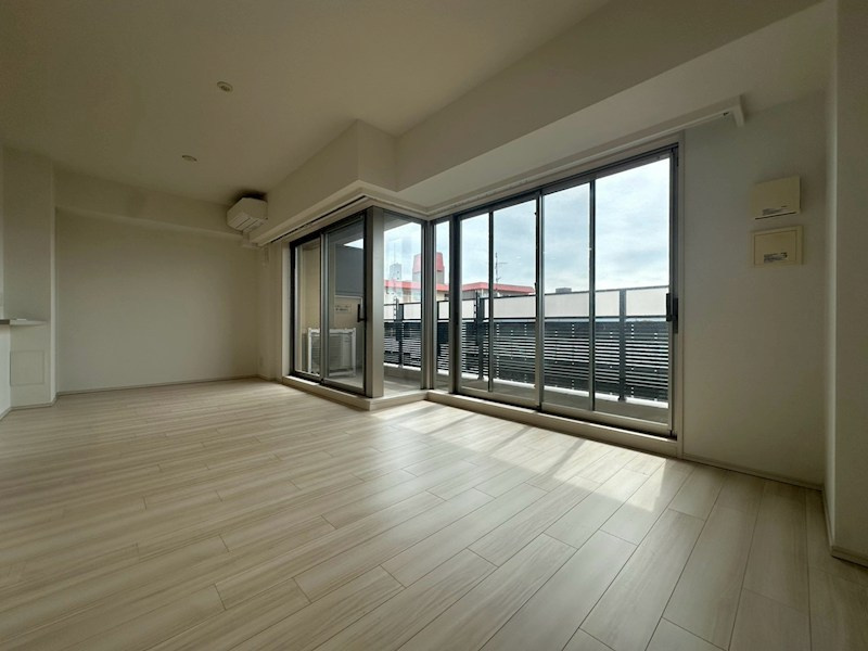 神戸市東灘区住吉東町２丁目の賃貸マンションの居間・リビング