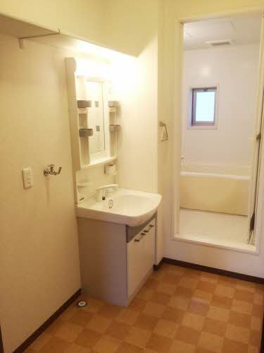 ヒルビレッジ　Aの独立洗面台|※同タイプの部屋写真です