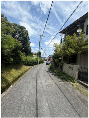 【前面道路含む現地写真】 | 大和高田市大字築山中古戸建