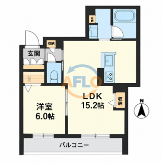 【間取り】 | ユイロ中津 | 間取り