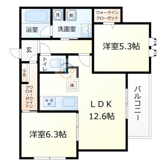 【間取り】 | クラシスト勝山北 | クラシスト勝山北　間取り