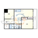 【間取り】 | パークハイム住之江　間取り