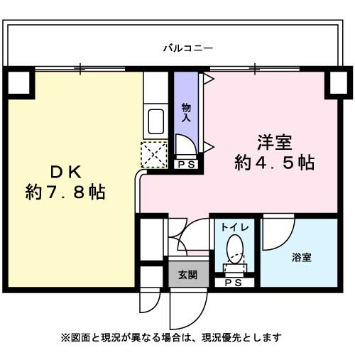 サンライズコートの間取り