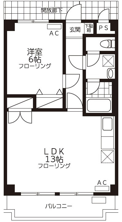 レグルスの間取り|間取りです。