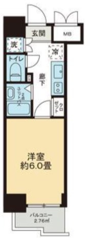 ルーブル文京音羽の間取り|間取りです。