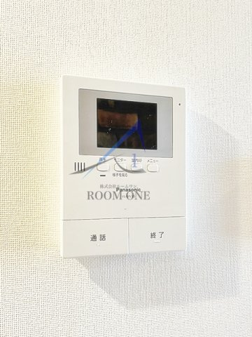 ビジュー池袋レジデンス２０４のセキュリティ|モニター付きインターホンです。